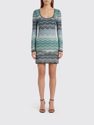 Missoni Abito in viscosa a zig zag Missoni