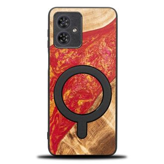 OEM Funda Bewood Unique Para Motorola G54 5g - Neons - Par&iacute;s Con Magsafe