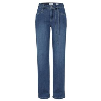 Toni Dames, Jeans, Blauw, Maat: XS Katoen