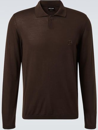 Giorgio Armani Polo in lana vergine