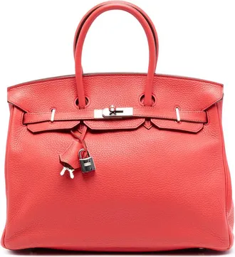 Herm&egrave;s Pre-owned Hermes Clemence Birkin Retourne 35 Ladies M10E55KNU9LKCTC0