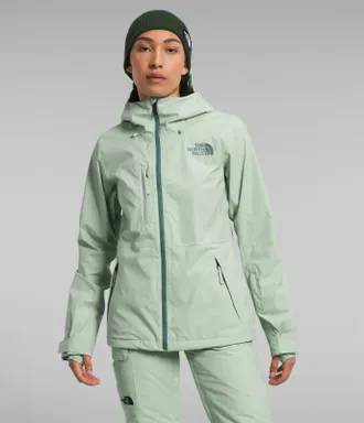 The North Face Freedom Jacket Womens Misty Sage Stretch Full Zip KFC467