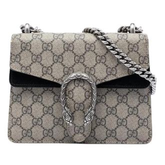 Gucci Pre-owned Mini Dionysus Crossbody - Dames - Pre-owned - Beige - Maat: ONE Size Zijde