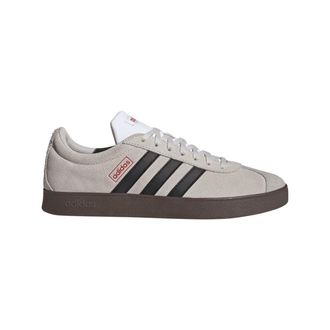 adidas Mens VL Court 2.0 Trainers in Grey Suede - Size UK 11.5