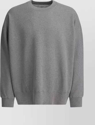 Beams Plus soft knitwear with ribbed cuffs and hem