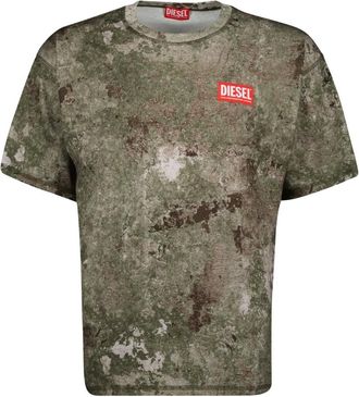 Diesel Uomo, Top, Verde, M, new