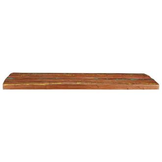 Berkfield Home Table Top 90x80x2.5 cm Rectangular Solid Wood Reclaimed in Brown