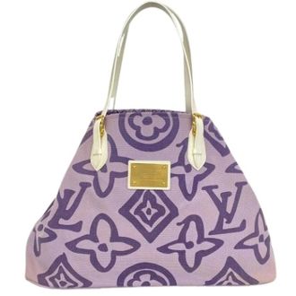 Louis Vuitton Pre-owned Tote Bags, female, Purple, Size: ONE SIZE Pre-owned Vintage Tote Bag