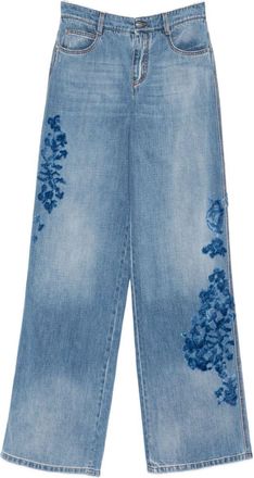 Ermanno Scervino Embroidered Denim Jeans-Donna