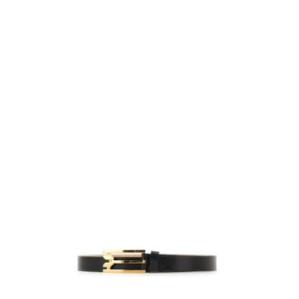 Victoria Beckham Curved Side Buckle Belt