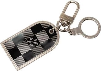 Louis Vuitton Pre-owned Accessories, female, Multicolor, Size: ONE SIZE Pre-owned Canvas Key Holder
