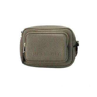 Burberry Grainy Leather Crossbody Bag Green