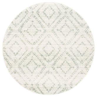 Safavieh Alfombra moderno marfil y verde 183 x 183 cm