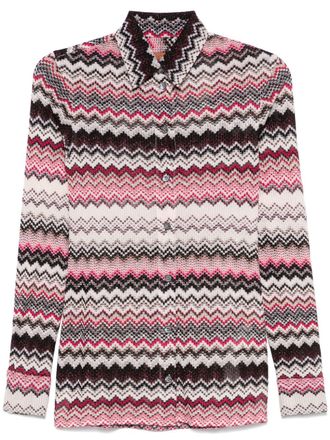 Missoni zigzag-pattern shirt - Black