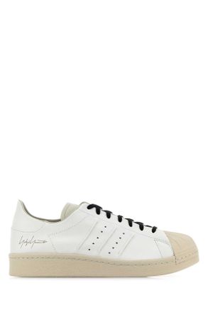 Yohji Yamamoto Two Tone Leather Y 3 Superstar Sneakers