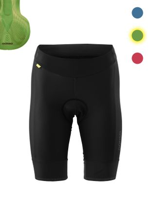 Gonso Fahrradhose GONSO SITIVO W, Damen, Gr. 34, Normalgr&ouml;ssen, gr&uuml;n, 65% Polyamid, 35% Elasthan, Hosen Fahrradhose, Damen Radhose, Radlerhose mit spezielle