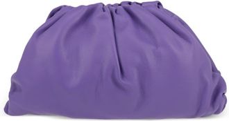 Bottega Veneta 2020 Pouch leather handbag - women - Leather - One Size - Purple