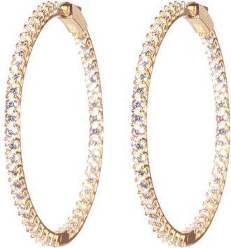 Nickho Rey Kay Lee Hoop in White/gold at Nordstrom