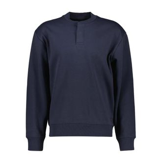 HUGO BOSS Heren, Sweatshirts & Hoodies, Blauw, Maat: L Katoen