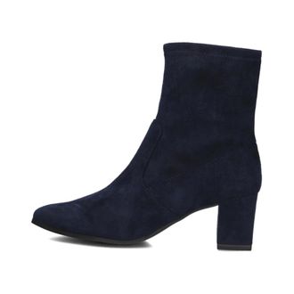Stefano Lauran Blauwe Enkellaarsjes- Model 25354 - Dames - Schoenen - Blauw - Maat: 39 EU Wol