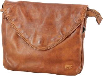 Bear Design Bags - Dames - Schoudertassen - Bruin - ONE Size - Leer - Tassen