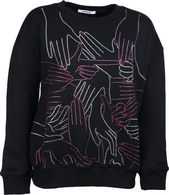 Vivetta Sweatshirts - Dames - Sweatshirts - Zwart - XS - Katoen - Hoodies & sweatvesten