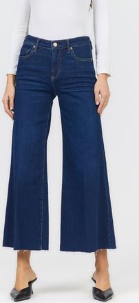 Dear John Denim Bowie High Waist Raw Hem Wide Leg Jeans in Star Demand at Nordstrom, Size 25