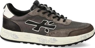 Premiata Bruine Sneakers met EVA Rubber Zool - Heren - Sneakers - Bruin - 45 EU - Leer - Schoenen