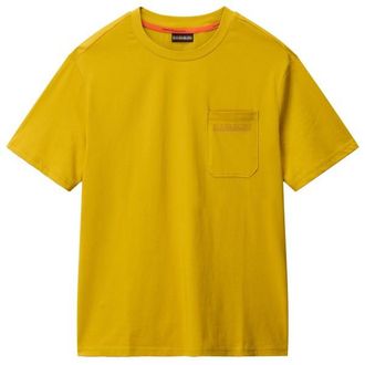 Napapijri S-Fanes S/S T-Shirt f&uuml;r Herren | gelb