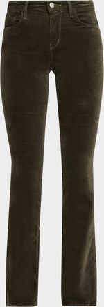 L'agence Stevie High-Rise Straight Jeans