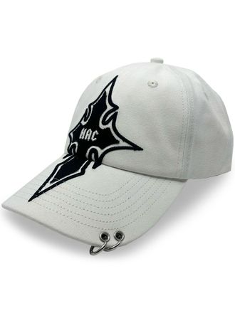 Haculla Cappello da baseball Praising Hac Dad - Bianco
