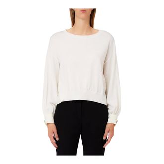 Liu Jo Sweatshirts, female, White, Size: XS Fleece