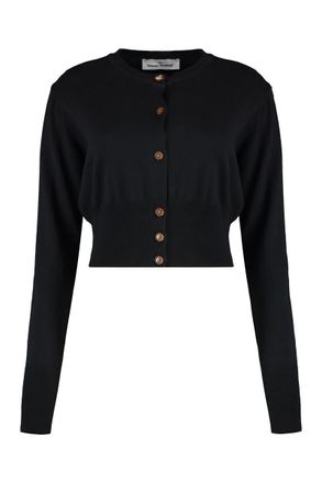 Vivienne Westwood Cropped-Length Knitted Cardigan