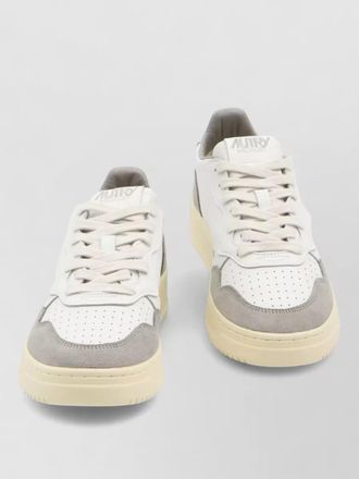 Autry medialist low sneakers contrast panels rubber
