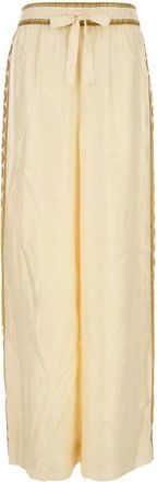 Zimmermann Broeken, Dames, Geel, L, Luna Retro Track Pant