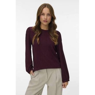 Vero Moda top donkerrood