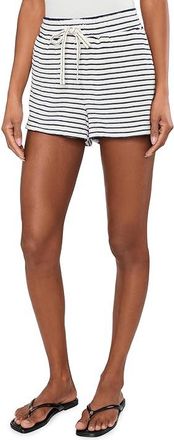 Tommy Bahama Suncoast Loop Terry Stripe Shorts Womens Shorts Coconut : LG 5, Cotton/Polyester