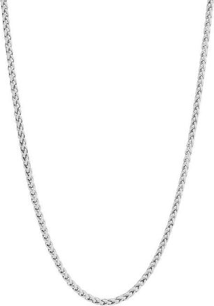 Estella Bartlett Mens Spiga Chain Necklace in Silver at Nordstrom