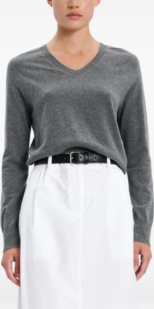 arch4 V-neck sweater - Grey