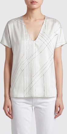 Alysi Blusa Alysi in seta stampata