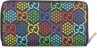 Gucci Pre-owned Wallets, male, Multicolor, Size: ONE SIZE Pre-owned Vintage Long Wallet (Bi-fold)