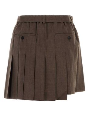 sacai Shorts - Brown