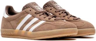 adidas Gazelle Indoor Sneakers Bruin Retrostijl - Heren - Sneakers - Bruin - 46 EU - Su&egrave;de - Schoenen