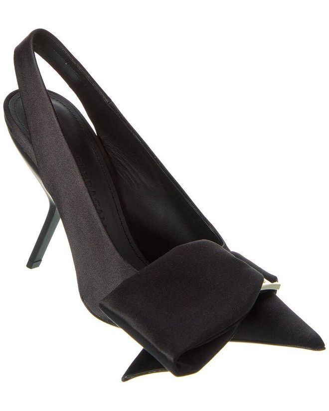 Erica Satin Slingback Pump
