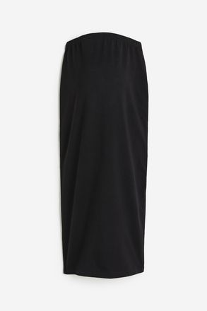 H&M MAMA Jupe aus Baumwolljersey - Schwarz