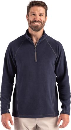 Clique Powder Recycled Fleece Mens Quarter Zip Pullover