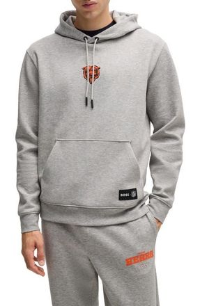 BOSS x NFL Woodson Graphic Hoodie in Chicago Bears at Nordstrom, Size Large