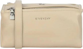 Givenchy Pandora Mini Bag - Dames - Schoudertassen - Beige - ONE Size - Leer - Tassen