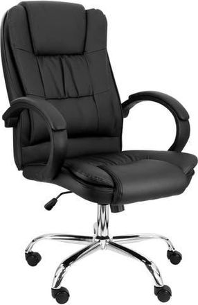 Elama High Back Adjustable Office Chair in Black at Nordstrom