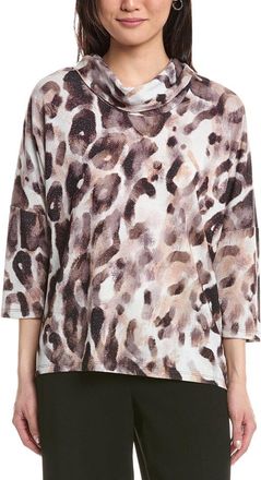 Joseph Ribkoff Cowl-Neck Knit Top